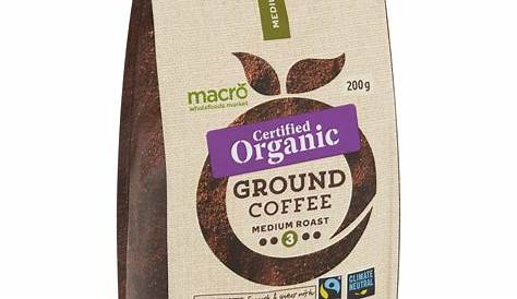 ETHICAL BEAN Lush Medium Dark Roast Fairtrade Organic Ground Coffee, 8
