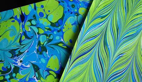 EASY DIY PAPER MARBLING AT HOME hello, Wonderful