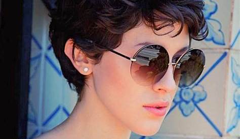 Best Pixie Cut For Wavy Hair cut Curly - 25 Latest Mixed