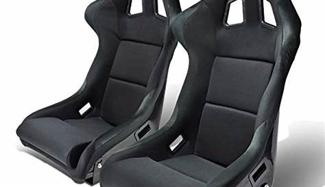 Racing Seat Adjustable Black - Avcon Group | Racing Accessories