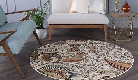 Round Rugs 6ft Clearance Red - Walmart.com