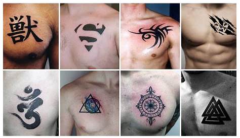 Best Simple Tattoo For Men Chest 50 s Manly Upper Body Design Ideas