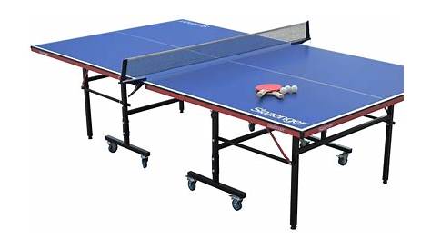 Classic Sport 3000 Two Piece Table Tennis Table; Tournament Size 9 ft
