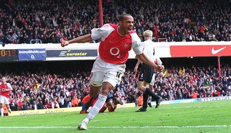 1. Thierry Henry is Arsenal's record goalscorer with 228 goals in all