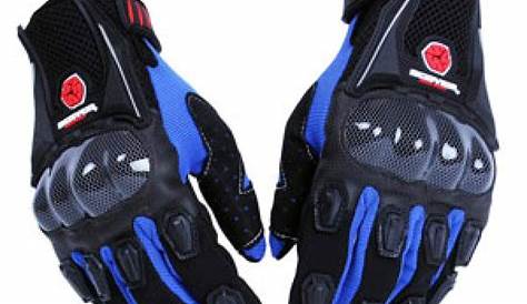 Black, M Motorcycle Gloves Winter Warm Touch Screen Waterproof