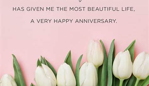 Sweet Anniversary Wishes & Quotes