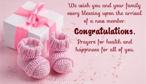 New born Baby Wishes and Congratulations Messages