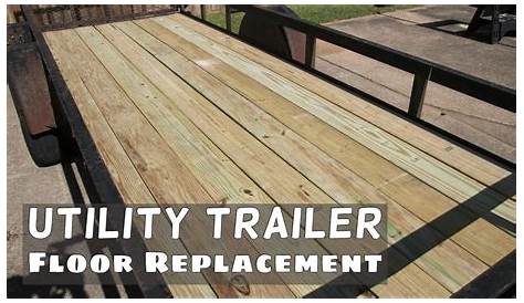 How To Install A BEAUTIFUL Custom Wood Trailer Floor That Will Hold Up