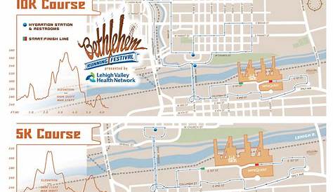 Bethlehem Running Fest race courses revealed for 5K, 10K and half