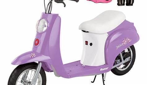 Razor Pocket Mod Betty Purple Electric Scooter - Scooters - Bikes
