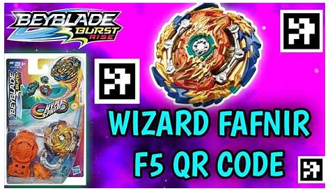 Wizard Fafnir F4 Qr Code - Beyblade Burst Rise Hypersphere Wizard