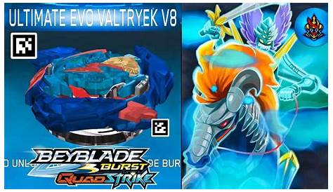 Salvage Valtryek V7 Qr Code Beyblade Burst Quad Drive Qr Codes Beyblade