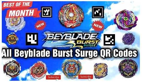Beyblade Burst Surge Qr Codes 0 00 intro 0 50 all beyblade burst surge