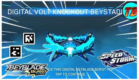 Beyblade Burst Surge Stadium Qr Codes : New Volt Knockout Battle Set