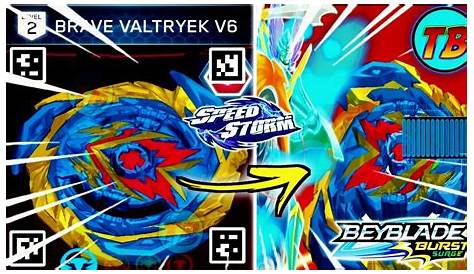 Beyblade Burst Qr Codes Valtryek V6 / Beyblade Burst Surge Speedstorm