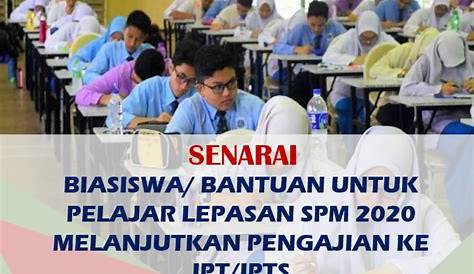 Senarai Permohonan Biasiswa 2020 Lepasan SPM (STPM & Diploma) - MY PANDUAN
