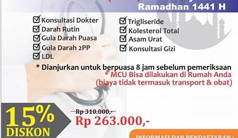 Inilah Biaya Medical Check Up di Indonesia, Lengkap!