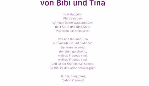 Liedtext Bibi Und Tina - Liedtexte