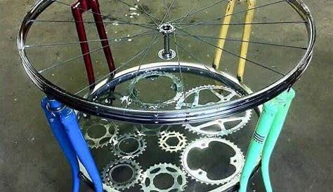 Bicycle Rim Ideas Coffee Tables