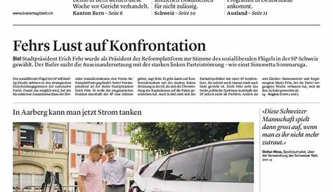 text - plakate & inserate - Bieler Tagblatt (Integral&Leuenberger