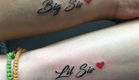 [UPDATED] 40+ Matching Sister Tattoos You'll Both Love