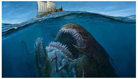 Sea Monsters Size Comparison. The Largest Sea Animals, Living and