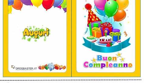 Biglietti Di Compleanno Editabili | auguri di compleanno speciali