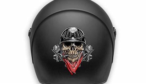 Motorcycle Helmet Visor Decals - webBikeWorld | Motorcycle helmet visor