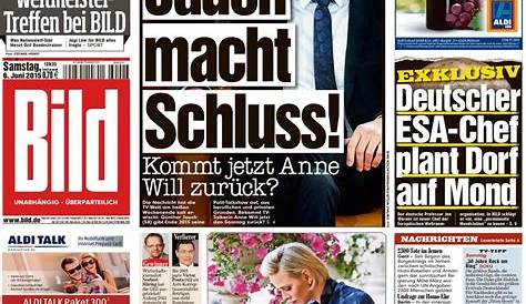 Bildzeitung Heute Titelseite - Newspaper Bild (germany). Newspapers In