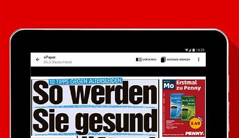 Digitale Zeitung: BILD am Vorabend lesen - FAQ - Bild.de