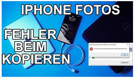 Wie kopiere ich Fotos vom Iphone auf den PC? OHNE FEHLERMELDUNG - YouTube
