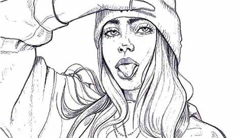 Billie Eilish Coloring Pages Coloring Home