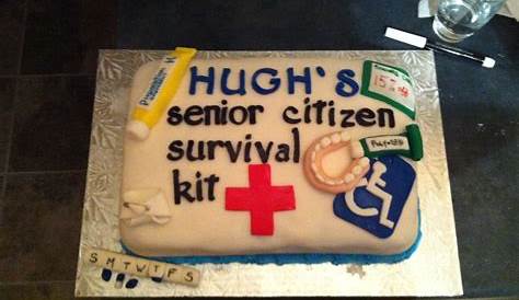 senior cake | Cake, Birthday cake, Desserts