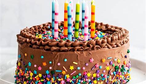 Happy Birthday With Cake - DesiComments.com