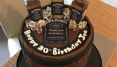 A Little Boozey | Whiskey cake, Whiskey birthday cake, Cake
