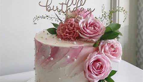 Flower Birthday Cake - CakeCentral.com