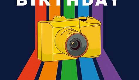 Pennants and Pinwheels: Happy Birthday - Cameras