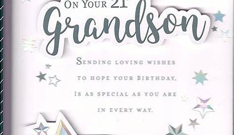 Pin by Hope Nicholson on Nana | Grandson birthday quotes, Grandson