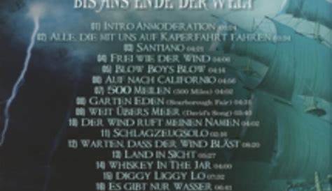 Santiano: Bis Ans Ende Der Welt - 2-CD (2012, Live)
