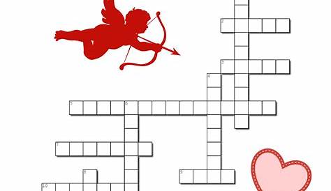 Bit Of Valentines Decor Crossword Free Valentine's Day Printables Clean And Scentsible