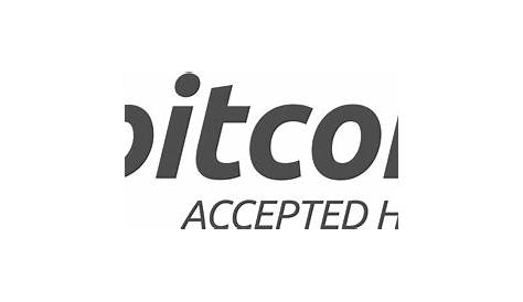 Signe Bitcoin Accepted Here PNG transparents - StickPNG