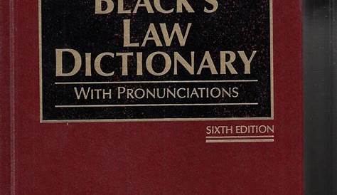 Black's Law Dictionary 2Nd Edition Pdf