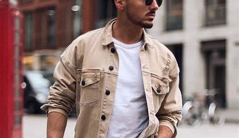 Black And Beige Outfits Men