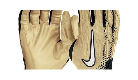 Men's nkNFG17915 S Nike Vapor Jet 5.0 Football Gloves Black/Chrome Size