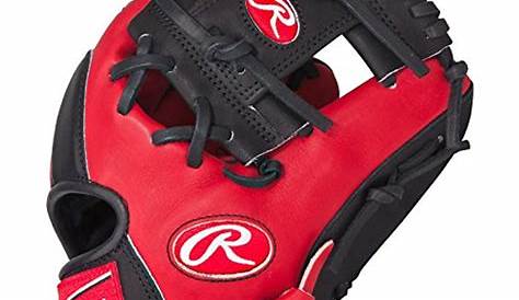 44 Pro Custom Baseball Glove YOUTH Rise Series Bone Black Red First