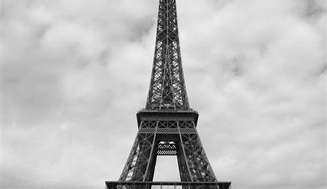 Black And White Aesthetic Eiffel Tower