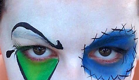 Tanya Maslova Scary Clown face painting design Scary Clown Face, Clown