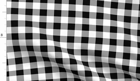 Gingham check, gingham fabric, black and white, black gingham fabric