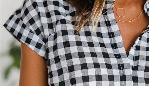 Trendy Gingham Tops You'll Love For Summer 2017!