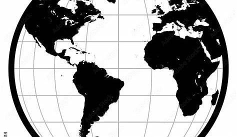 Globe black and white world globe clipart black and white clipartfox